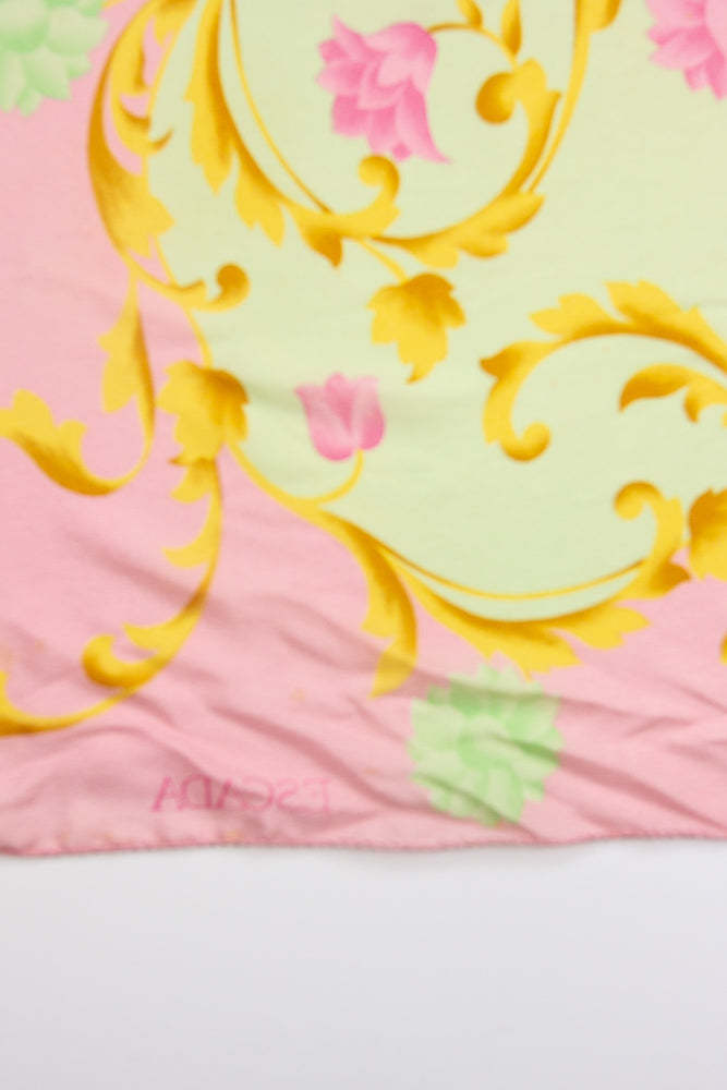 90s Escada Pastel Scarf