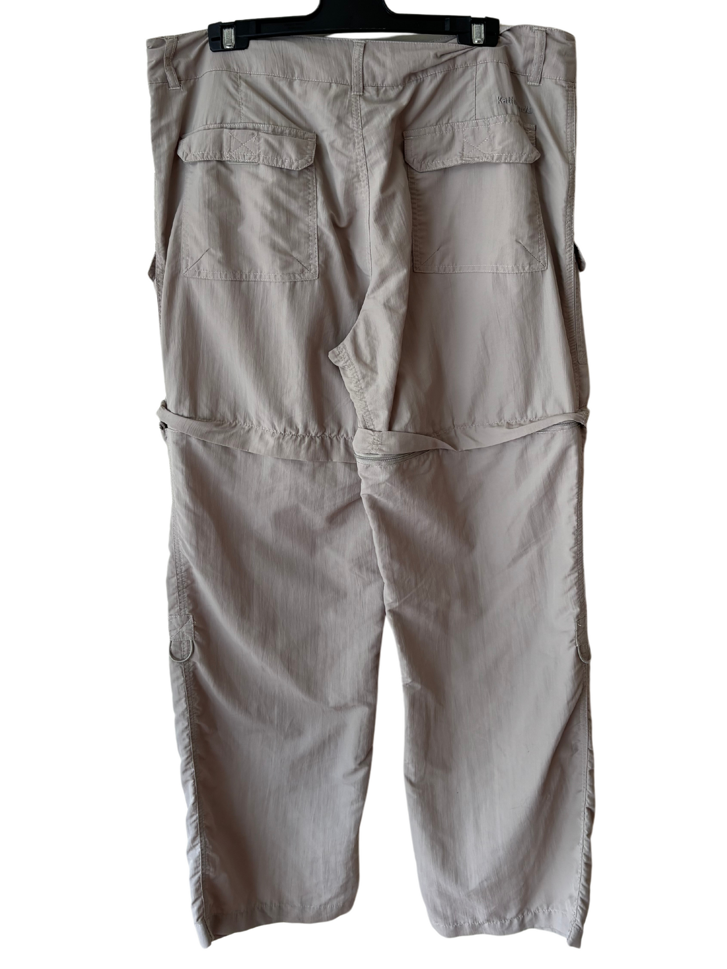Khaki/Taupe Cargo Hiking Zip-Off Pants/Shorts