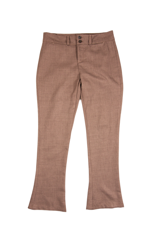 00s Low Rise Brown Flare Pants