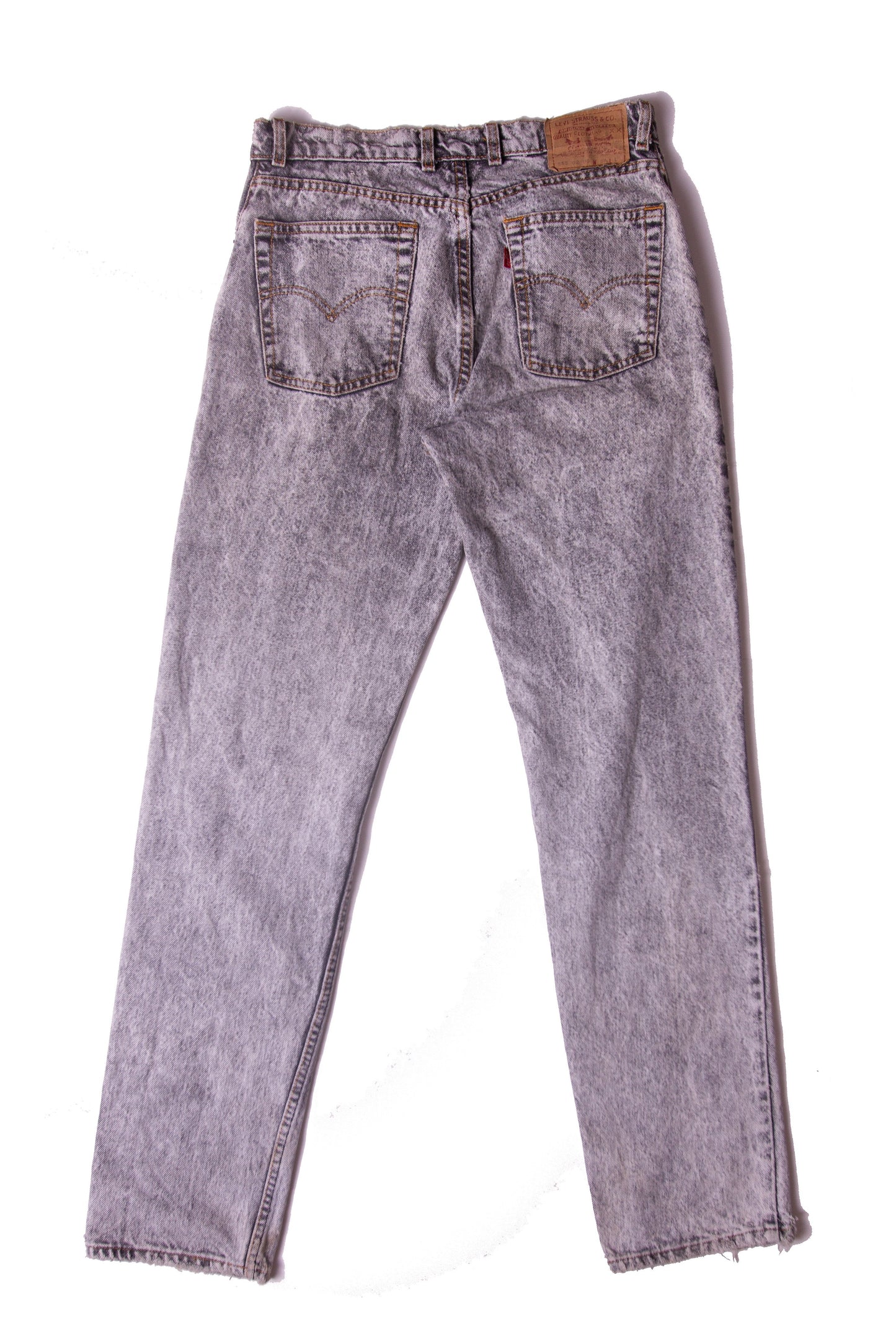 00s Grey Acid Wash Straight Leg Levi's Jeans