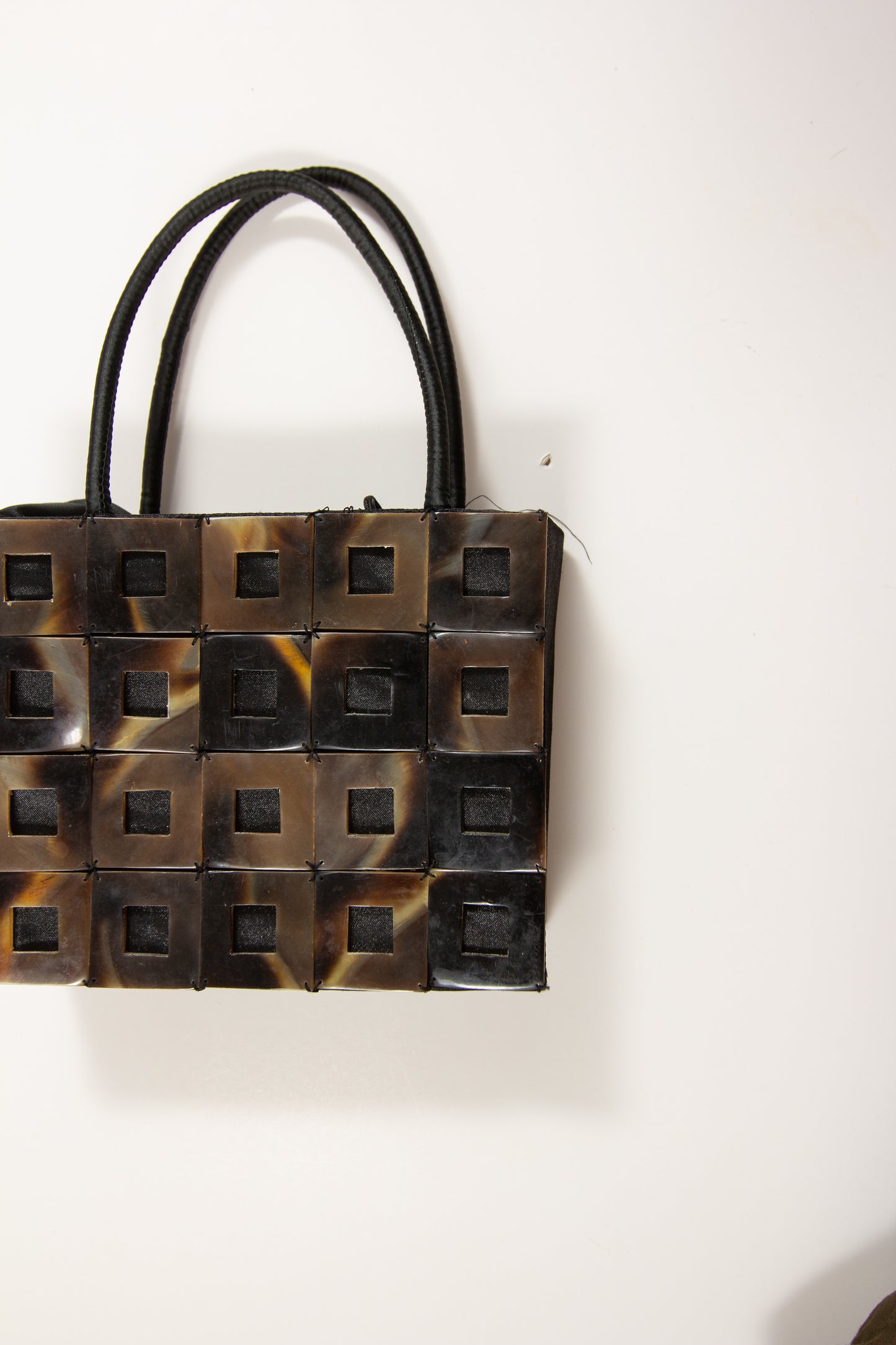 90s Brown Shell Mini Bag