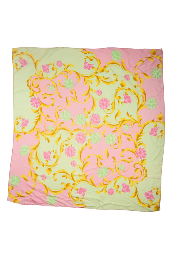90s Escada Pastel Scarf